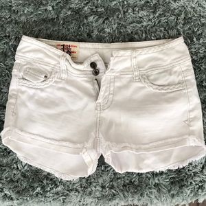 White Shorts